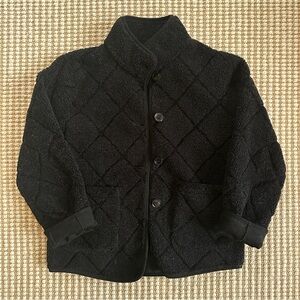 Lauren Ralph Lauren Black Teddy Jacket